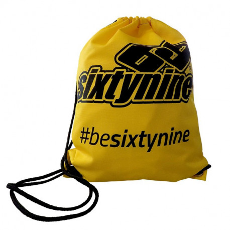 GYM SACK BLACK/YELLOW