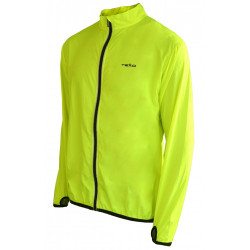 running jackets ASPEKTO design FLASH fluo green