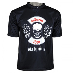 t-shirt CLASIC design SKULL & GUNS