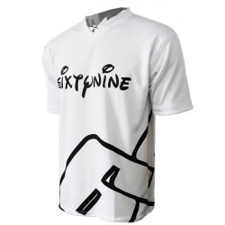 t-shirt CLASIC design 69 white-black