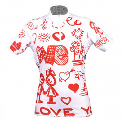 Radtrikot SPORT design LOVE